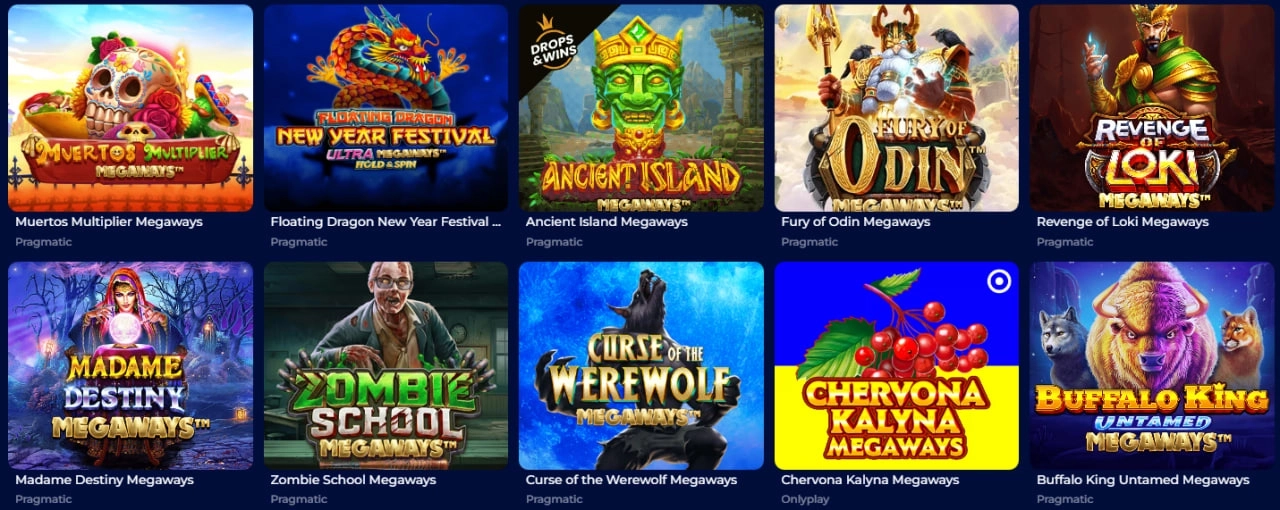 winbit casino megaways games